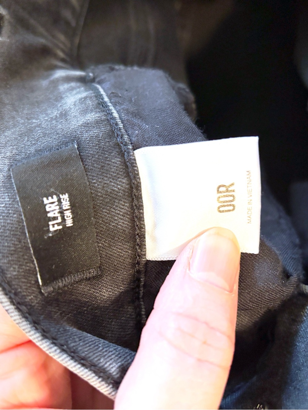 Express High Rise Flare Jeans - Picture 5 of 8